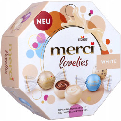 Merci 185g pralinky Lovelies White (7)