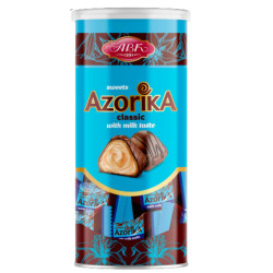 Azorika 225g bonboniéra dóza s mléčnou příchutí (12)