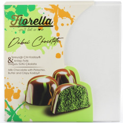 Dubai Fiorella Chocolate 108g with Pistachio flavor (12)