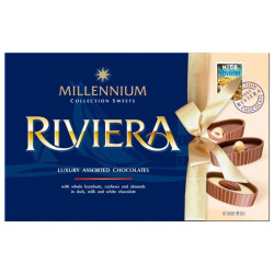 Millennium Riviera bonboniéra 250g mléčná čokoláda (12)