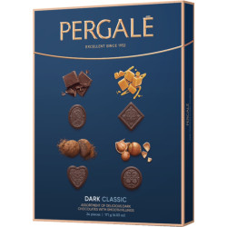 Pergale bonboniéra 171g Dark Magic of Winter z hořké čokolády (10)
