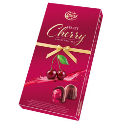 Choccy Velvet Cherry 98g čokoláda bonboniéra (16)