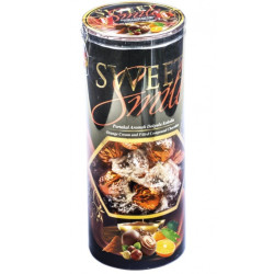 Sweet Smile 400g bonboniéra dóza Brown Orange (12)