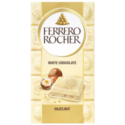 Ferrero Rocher čokoláda 90g tablet White Hazelnut (8)