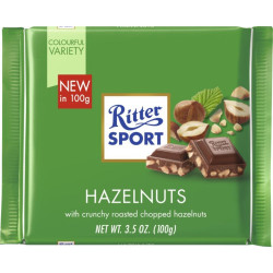 Ritter sport čokoláda 100g Hazelnuts (12)