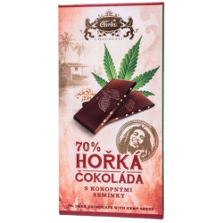 Carla čokoláda hořká s konopí 80g (15)