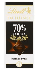 Lindt čokoláda 100g Intense Dark 70%