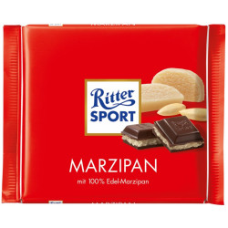 Ritter sport čokoláda 100g Marzipan (hořká čokoláda) (12)