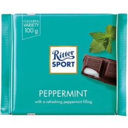 Ritter sport čokoláda 100g Peppermint (12)
