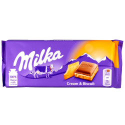 Milka 100g Cream Biscuit (18)