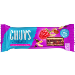 CHUVS candy 30g ovocná tyčinka Raspberry (36)