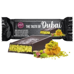 Dubai čokoláda Elit 30g Pistachio Dark Chocolate (24)