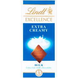 Lindt Excellence 100g čokoláda Extra Creamy (20)