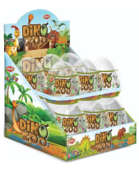 Vajíčko plastové s hračkou 20g DINO ZOO (12)