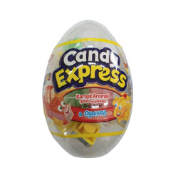 Vajíčko plastové s hračkou 20g EXPRESS CANDY (12)
