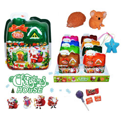 Vajíčko Vánoční (Domeček ) Christmas House 65g (bal/8ks)