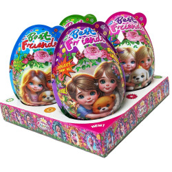 Vajíčko plastové 4XL 25g Best Friends 22,5cm (4)