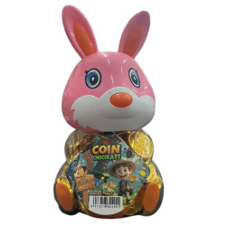 E-SHOP P-Coin Chocolate 100ks x 2,4g pokladničky Rabbit (12)