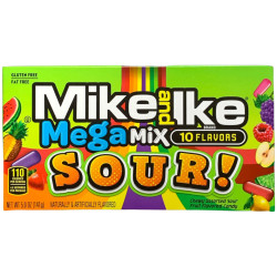 Mike and Ike 141g Mega Mix Sour (bonbon)
