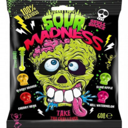 Argo kyselé bonbony 60g Sour Madness Zelené (10)
