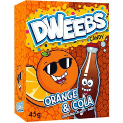 Dweebs 45g bonbon Orange a Cola (24)