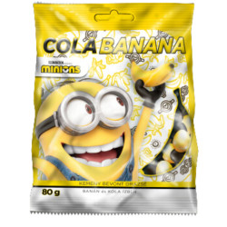 Minions bonbony 80g - s kolou a banánovou příchutí (30)