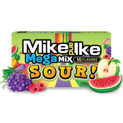 Mike and Ike 120g Mega Mix Sour (bonbon)