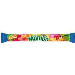 Mamba 106g bonbón Fruit - červerný obal (24)