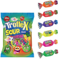Troflex 700g kyselý ovocný bonbón (12)