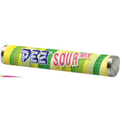 PEZ Fizzy Giant rolička 46g Sour Mix (30)