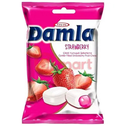 Damla Flow pack 90g bonbóny Jahoda (24)