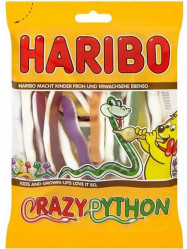 Haribo 175g Crazy Python (30)