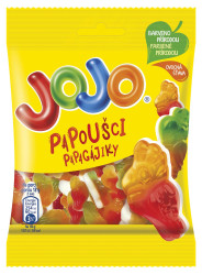 JOJO želé 80g papoušci papagájiky (32)