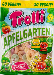 Trolli 175g Apfel garten jablko kroužky (18)