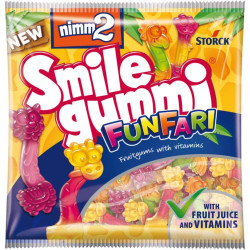 Nimm2 90g Smile gummi Funfari (24)