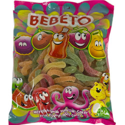 Bebeto 1kg želé bonbony - Sugar Snake (12)