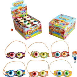 Oči želé 15g Crazy Glasses jelly candy (24) PFS01299