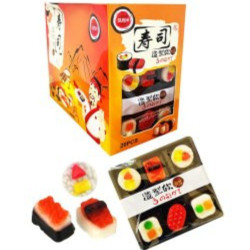 Sushi Gummy 18g želé (20) / Oranžová