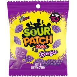 Sour Patch Kids USA sáček 101g Grape (12)