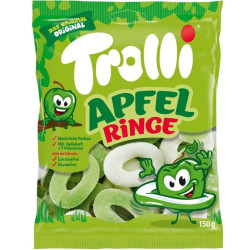 Trolli 150g Apfelringe jablko (21)
