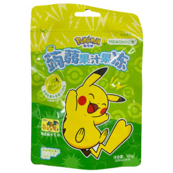 Yizhi Juicy Jelly Pokemon 120g Green Grape (24)
