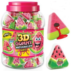 JohnyBee 3D Juicy Gummy Watermelon želé 18g (60)