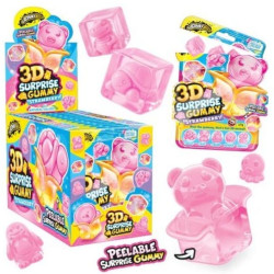 JohnyBee 3D Surprise Gummy 57g Strawberry (12)