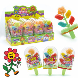 Profisa Ice Cream Gummy Pop Flower 12g želé (20)