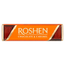 Roshen tyčinka s karamelovou náplní 43g / 40g (30)