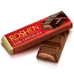 Roshen tyčinka s hořkou čokoládou 43g / 33g (30)