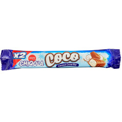 COCOS Chiqola 48g čokoládové tyčinky s kokosem Jouy co (24)