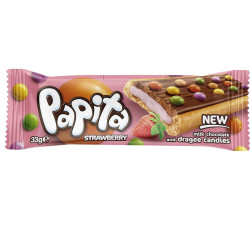 Papita 33g Jahoda čokoláda (24)