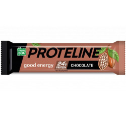Proteline 40g proteinová tyčinka Čokoládová (24)