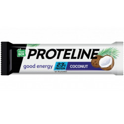 Proteline 40g proteinová tyčinka Kokosová (24)